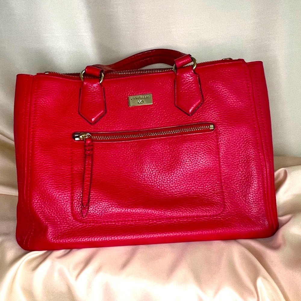 Cole Haan Red Leather Shoulder Bag size OS